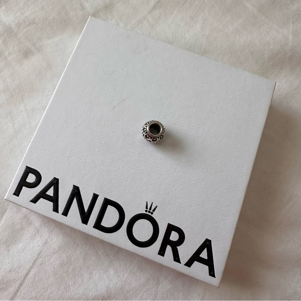 Pandora Cloud Silver Lining Charm - image 4